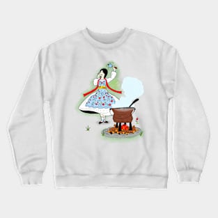 Snow White Crewneck Sweatshirt